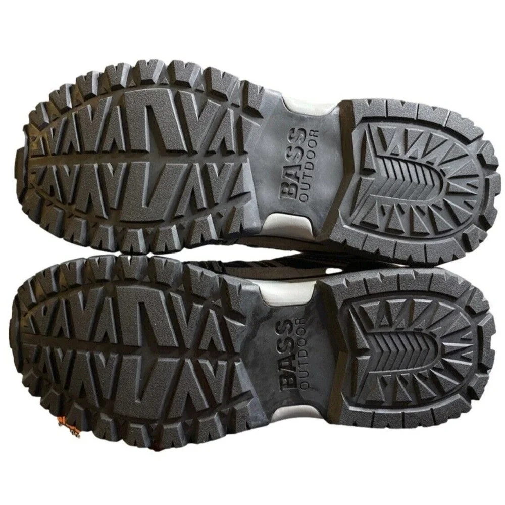 Bass Outdoor Men's Vibram Peak Trail II Mid-Top Hiking Boot, Taupe Olive‎ Sz 13